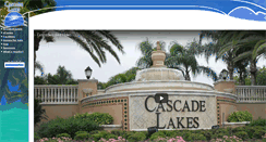 Desktop Screenshot of cascadelakes.net