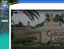 Tablet Screenshot of cascadelakes.net